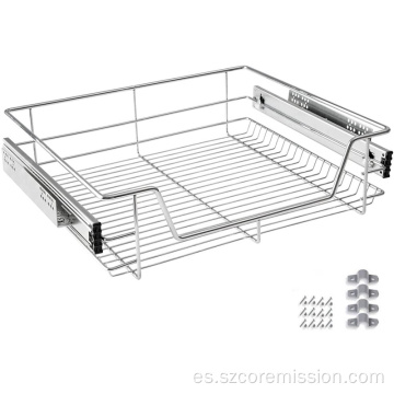 Cesta extensible extensible del cajón del cajón de la cocina de los 60cm